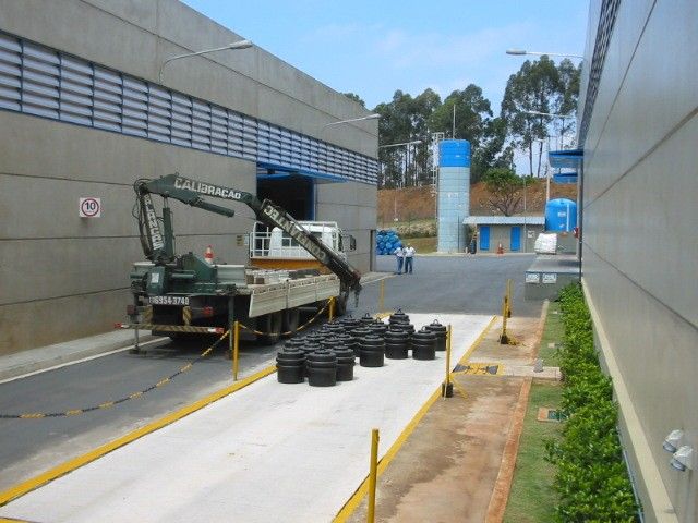 Aferição de balança rodoviária